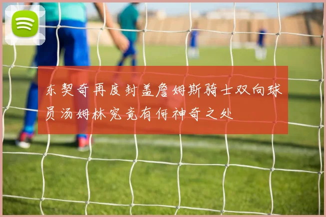 东契奇再度封盖詹姆斯骑士双向球员汤姆林究竟有何神奇之处